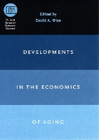 Book Cover for Developments in the Economics of Aging by David A. Wise
