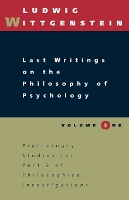 Book Cover for Last Writings on the Philosophy of Psychology by Ludwig Wittgenstein