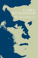 Book Cover for Philosophical Remarks by Ludwig Wittgenstein