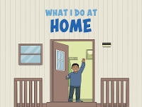 Book Cover for What I Do at Home by Arvaaq Press