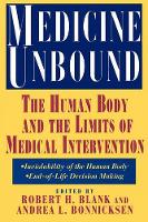 Book Cover for Medicine Unbound by Robert H. Blank