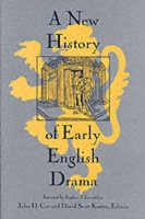Book Cover for A New History of Early English Drama by Stephen Greenblatt