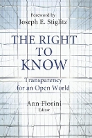 Book Cover for The Right to Know by Joseph E Stiglitz