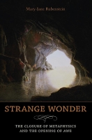 Book Cover for Strange Wonder by MaryJane Professor and Chair, Wesleyan University Rubenstein