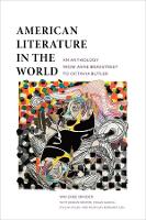 Book Cover for American Literature in the World by Wai-Chee Dimock