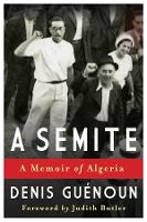 Book Cover for A Semite by Denis Guenoun, Judith Butler