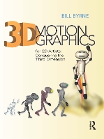 Book Cover for 3D Motion Graphics for 2D Artists by Bill Byrne