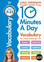 Book Cover for Vocabulary. Ages 7-11 by Carol Vorderman