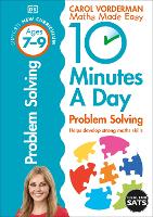 Book Cover for 10 Minutes A Day Problem Solving, Ages 7-9 (Key Stage 2) by Carol Vorderman