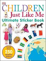 Book Cover for Children Just Like Me Ultimate Sticker Book by DK