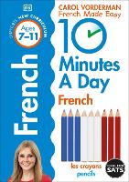 Book Cover for 10 Minutes A Day French, Ages 7-11 (Key Stage 2) by Carol Vorderman