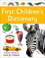 Book Cover for First Children's Dictionary by DK