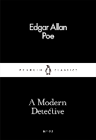 Book Cover for A Modern Detective by Edgar Allan Poe