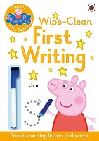 Book Cover for Peppa Pig: Practise with Peppa: Wipe-Clean First Writing by Peppa Pig