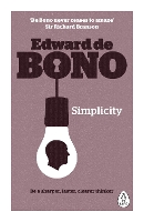 Book Cover for Simplicity by Edward de Bono