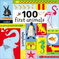 Book Cover for 100 First Animals by DK