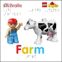 Book Cover for DK Braille LEGO DUPLO Farm by Emma Grange