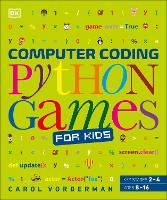 Book Cover for Computer Coding Python Games for Kids by Carol Vorderman