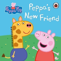 Book Cover for Peppa Pig: Peppa's New Friend by Peppa Pig