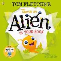 Book Cover for There's an Alien in Your Book by Tom Fletcher