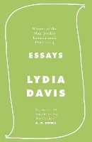 Book Cover for Essays by Lydia Davis