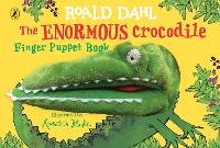 Book Cover for The Enormous Crocodile's Finger Puppet Book by Roald Dahl