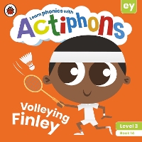 Book Cover for Actiphons Level 3 Book 14 Volleying Finley by Ladybird