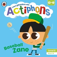 Book Cover for Actiphons Level 3 Book 15 Baseball Zane by Ladybird