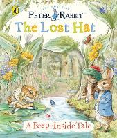 Book Cover for Peter Rabbit: The Lost Hat A Peep-Inside Tale by Beatrix Potter