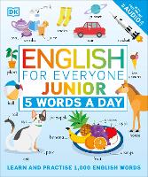 Book Cover for English for Everyone Junior 5 Words a Day by DK