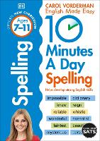 Book Cover for 10 Minutes A Day Spelling, Ages 7-11 (Key Stage 2) by Carol Vorderman