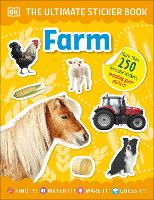 Book Cover for Ultimate Sticker Book Farm by DK