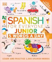 Book Cover for Spanish for Everyone Junior 5 Words a Day by DK