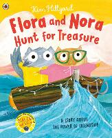 Book Cover for Flora and Nora Hunt for Treasure by Kim Hillyard