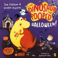 Book Cover for The Dinosaur that Pooped Halloween! by Tom Fletcher, Dougie Poynter