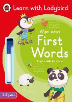 Book Cover for First Words: A Learn with Ladybird Wipe-Clean Activity Book 3-5 years by Ladybird