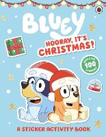 Book Cover for Bluey: Hooray It's Christmas Sticker Activity by Bluey