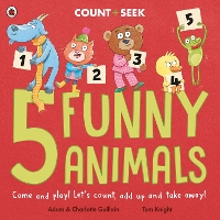 Book Cover for 5 Funny Animals by Adam Guillain, Charlotte Guillain