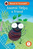 Book Cover for Anansi Helps a Friend: Read It Yourself - Level 1 Early Reader by Ladybird