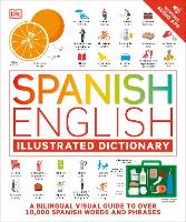 Book Cover for Spanish English Illustrated Dictionary by DK