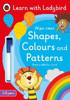 Book Cover for Shapes, Colours and Patterns: A Learn with Ladybird Wipe-clean Activity Book (3-5 years) by Ladybird