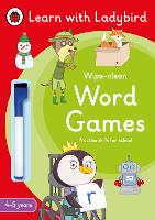 Book Cover for Word Games: A Learn With Ladybird Wipe-Clean Activity Book 4-5 Years by Ladybird