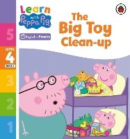 Book Cover for Learn with Peppa Phonics Level 4 Book 1 – The Big Toy Clean-up (Phonics Reader) by Peppa Pig