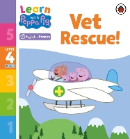 Book Cover for Learn with Peppa Phonics Level 4 Book 15 – Vet Rescue! (Phonics Reader) by Peppa Pig