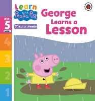 Book Cover for Learn with Peppa Phonics Level 5 Book 1 – George Learns a Lesson (Phonics Reader) by Peppa Pig