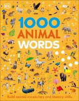 Book Cover for 1000 Animal Words by DK