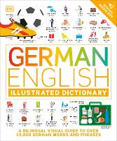 Book Cover for German English Illustrated Dictionary by DK