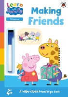 Book Cover for Learn with Peppa: Making Friends by Peppa Pig, Amber Owen, Jan Dubiel