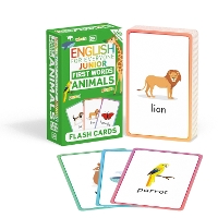 Book Cover for English for Everyone Junior First Words Animals Flash Cards by DK