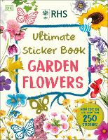 Book Cover for RHS Ultimate Sticker Book Garden Flowers by DK